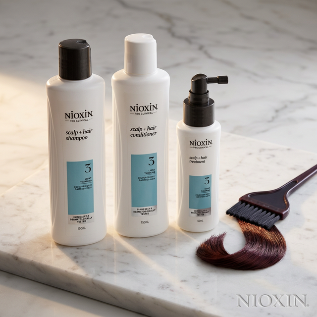 NIOXIN System 3 — набор для окрашенных волос с тенденцией к истончению