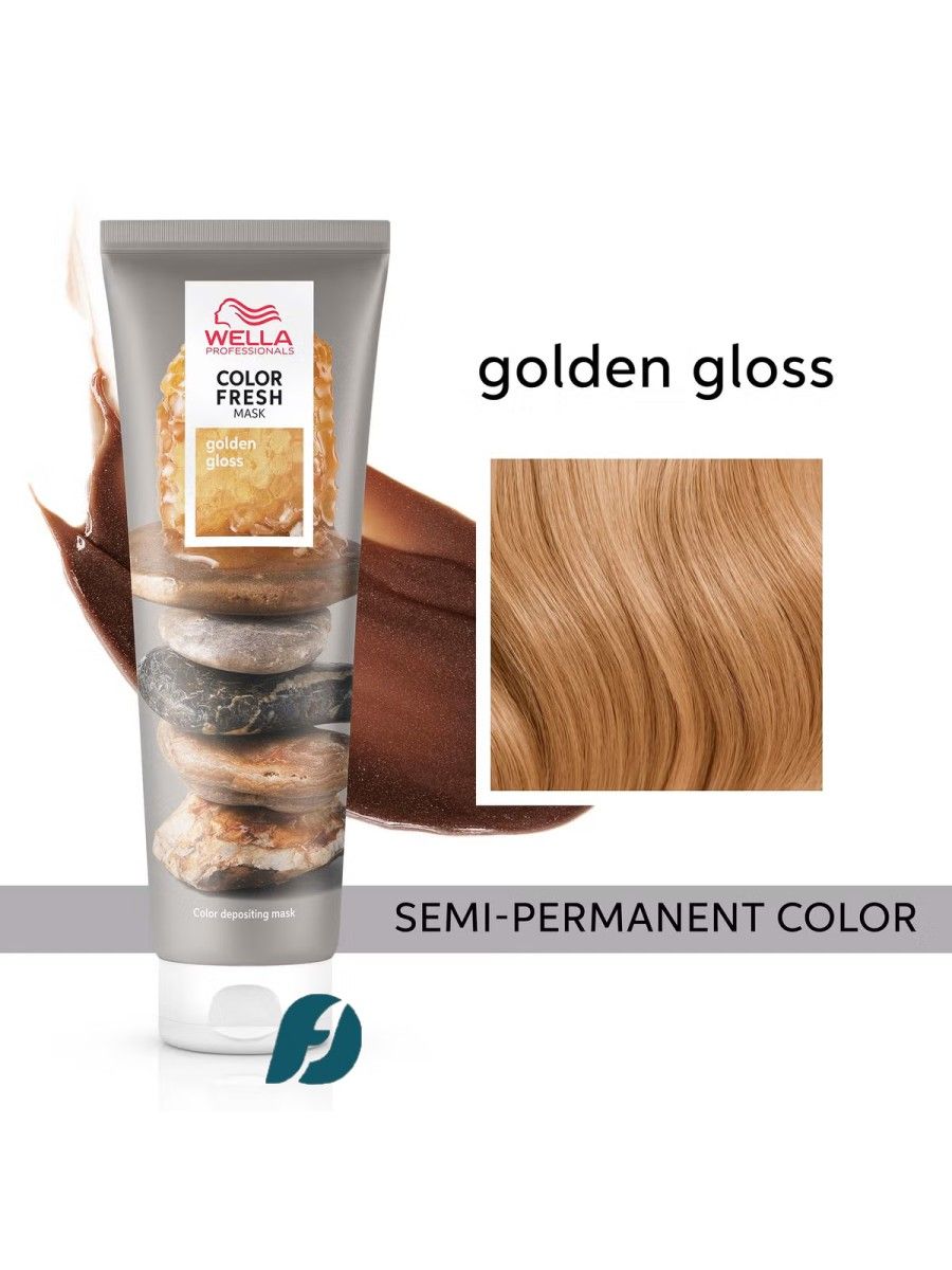Wella Professionals Color Fresh Оттеночная маска для волос - Золотой блеск, 150 мл