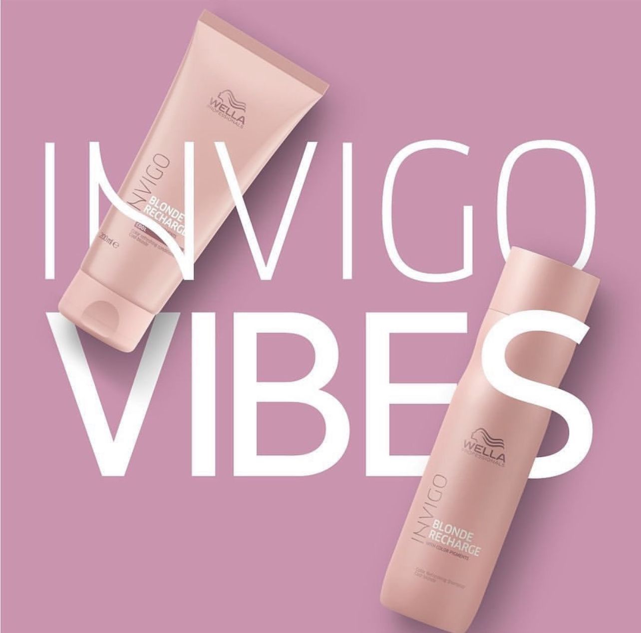 Wella Professionals Invigo Blonde Recharge Шампунь-нейтрализатор желтизны для холодных светлых оттенков, 1000 мл