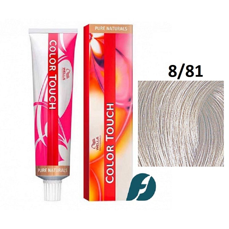 Wella Professionals Color Touch 8/81 интенсивное тонирование для волос - Серебряный, 60мл