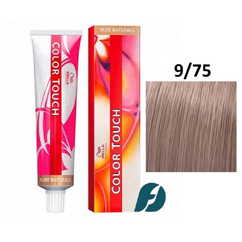Wella Professionals Color Touch 9/75 интенсивное тонирование для волос - Очень светлый блонд коричневый махагоновый, 60мл