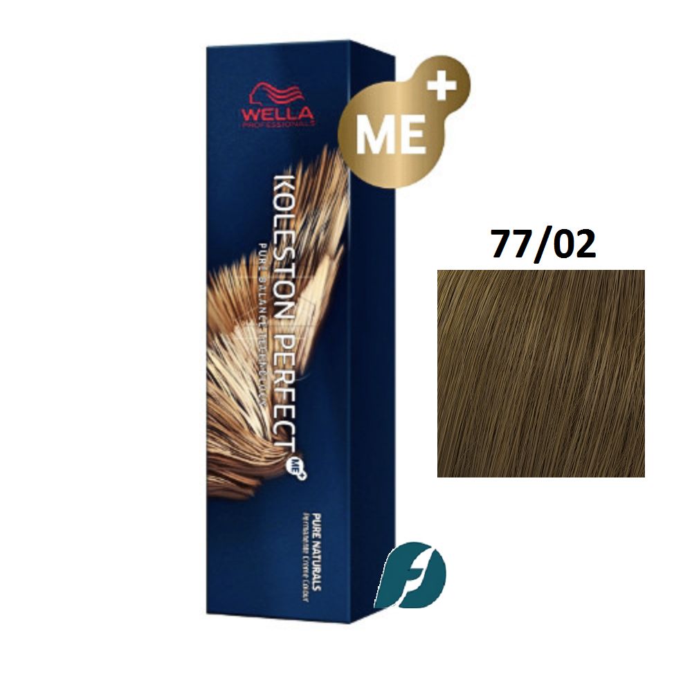 Wella Professionals Koleston Perfect ME+ 77/02 Краска для волос - Блонд интенсивный натуральный матовый, 60мл
