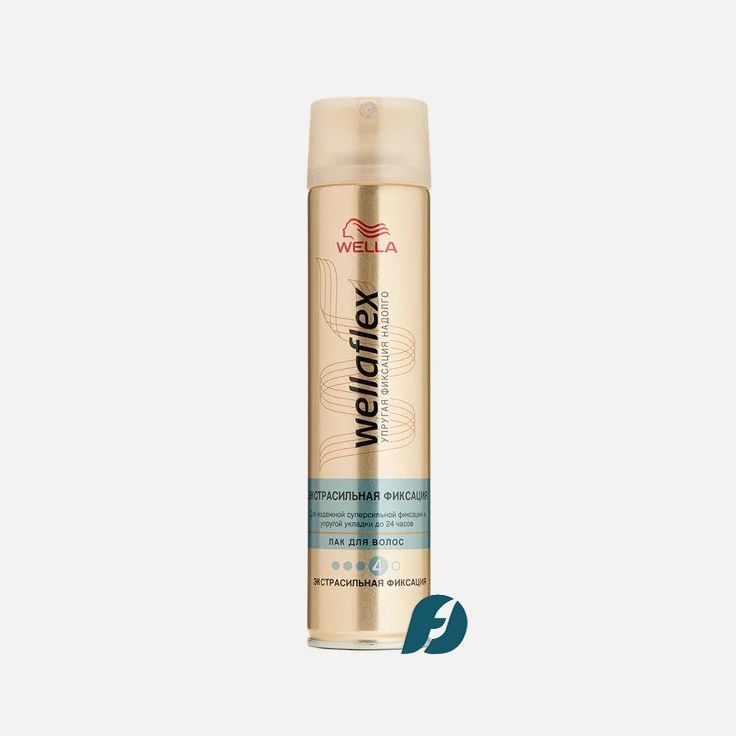 Wella WELLAFLEX Instant Volume Лак для волос мгновенный объем экстрасильный, 250 мл