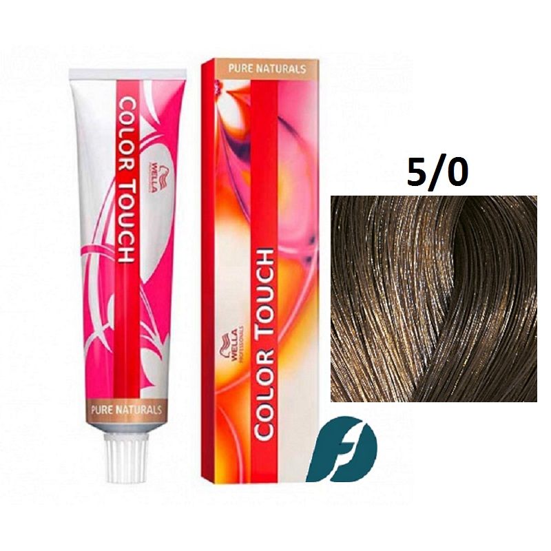 Wella Professionals Color Touch 5/0 интенсивное тонирование для волос - Светло-коричневый, 60мл