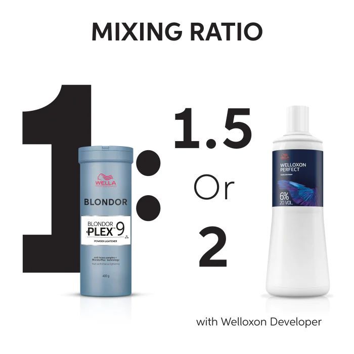 Wella Professionals Blondor Plex Обесцвечивающая пудра без образования пыли, порошок, 800 г.