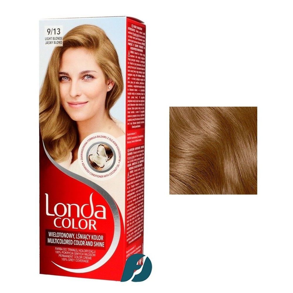 Wella LONDA COLOR 9/13 Крем-краска для волос - Светло-русый, 110мл