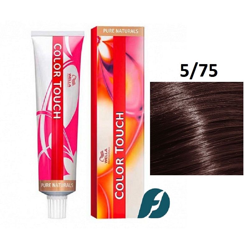 Wella Professionals Color Touch 5/75 интенсивное тонирование для волос - Коричневый махагон, 60мл