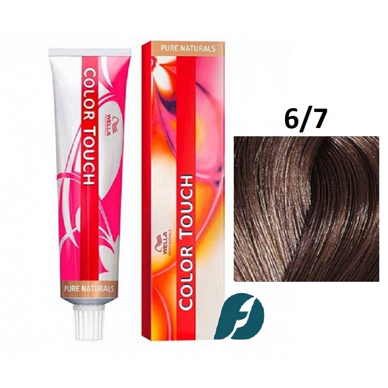 Wella Professionals Color Touch 6/7 интенсивное тонирование для волос - Темный блонд коричневый, 60мл