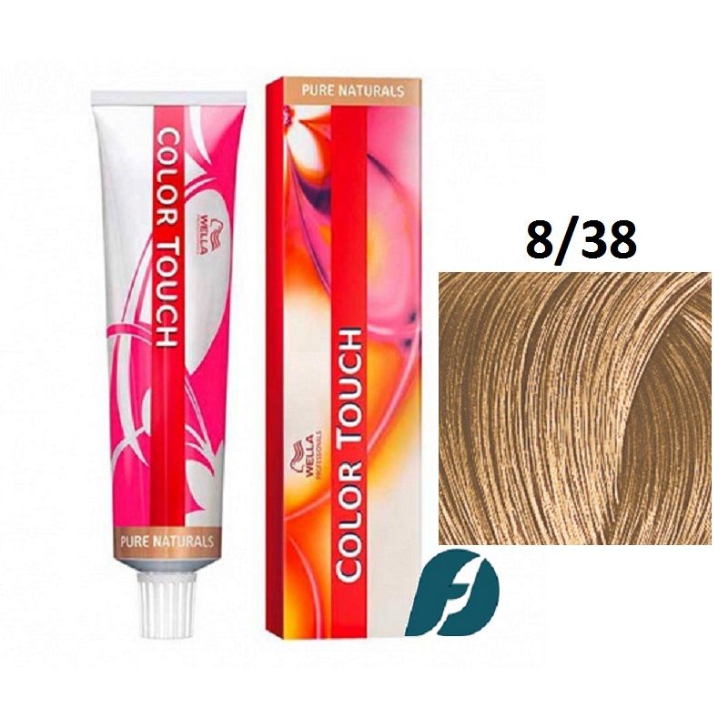 Wella Professionals Color Touch 8/38 интенсивное тонирование для волос - Светлый блонд золотой жемчуг, 60мл