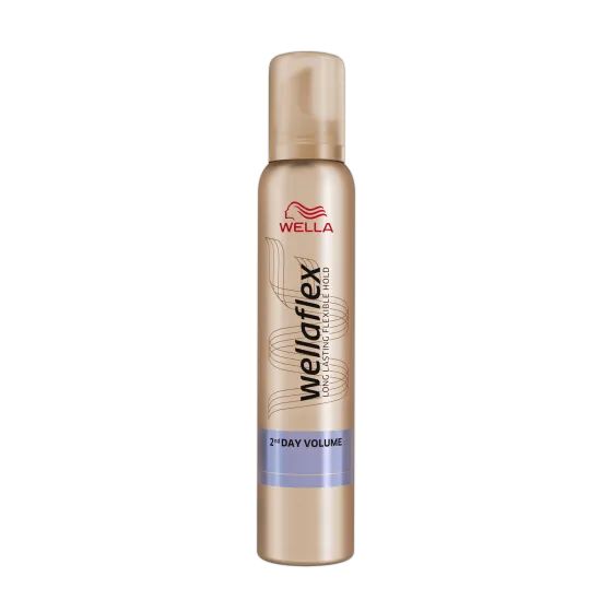 Wella WELLAFLEX Мусс для волос объем до 2-х дней сверхсильная фиксация, 200 мл