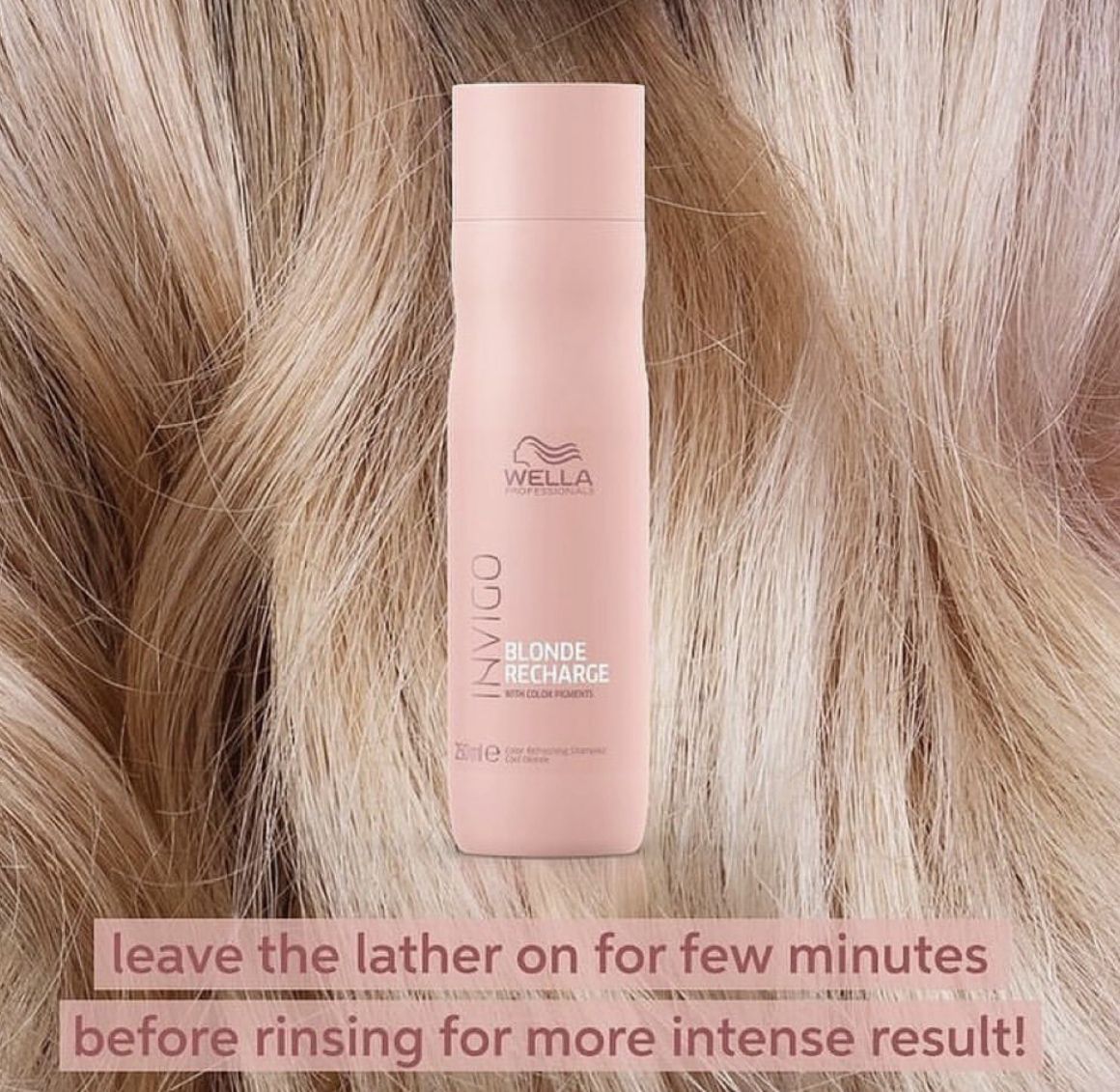 Wella Professionals Invigo Blonde Recharge Шампунь-нейтрализатор желтизны для холодных светлых оттенков, 250мл