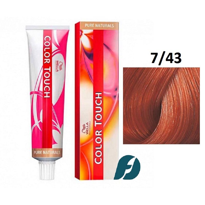 Wella Professionals Color Touch 7/43 интенсивное тонирование для волос - Красный тициан, 60мл