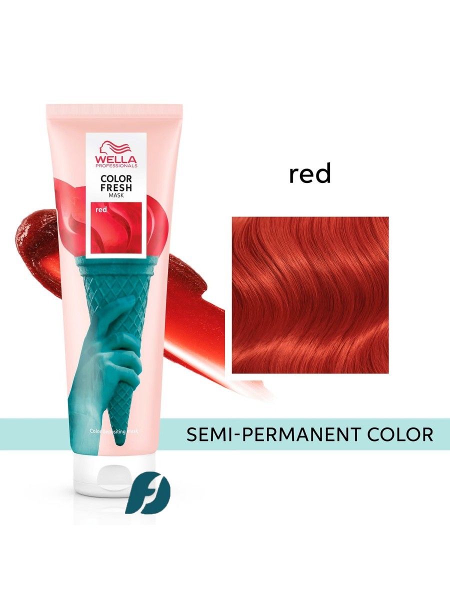Wella Professionals Color Fresh Оттеночная маска для волос - Красный, 150 мл
