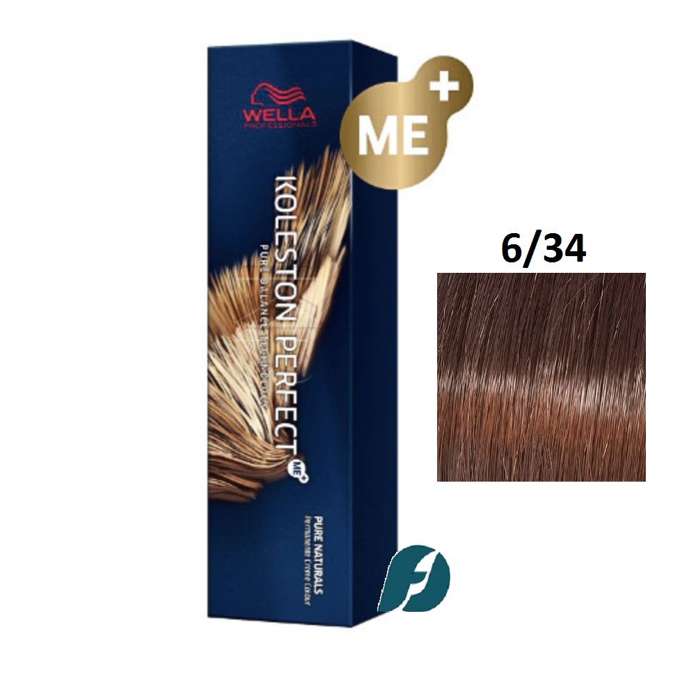 Wella Professionals Koleston Perfect ME+ 6/34 Краска для волос - Медовый пунш, 60мл