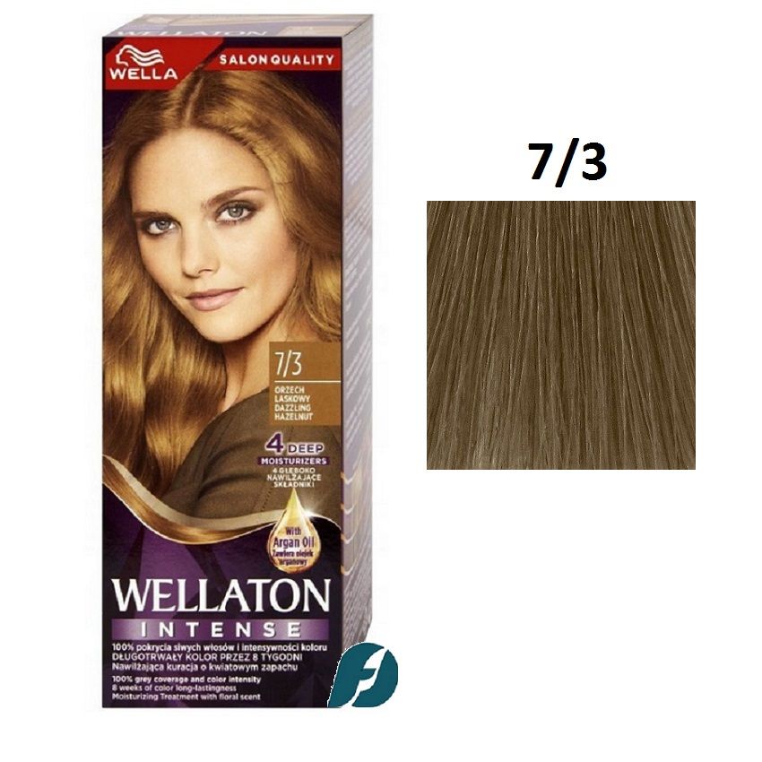Wella WELLATON 7/3 Cтойкая крем-краска для волос - Лесной орех, 110 мл