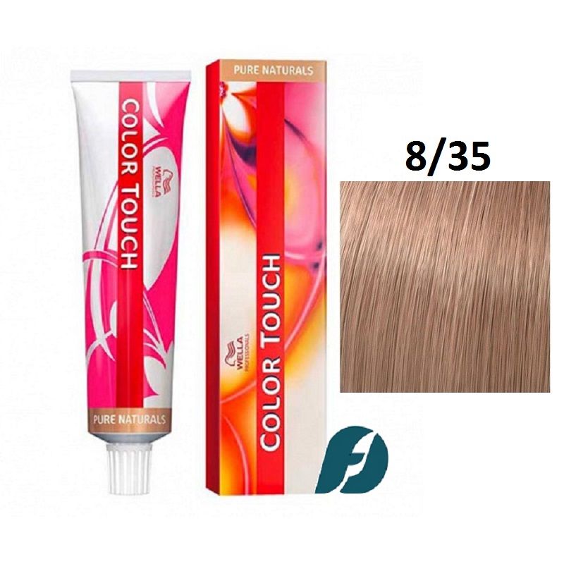 Wella Professionals Color Touch 8/35 интенсивное тонирование для волос - Светлый блонд золотисто-махагоновый, 60мл