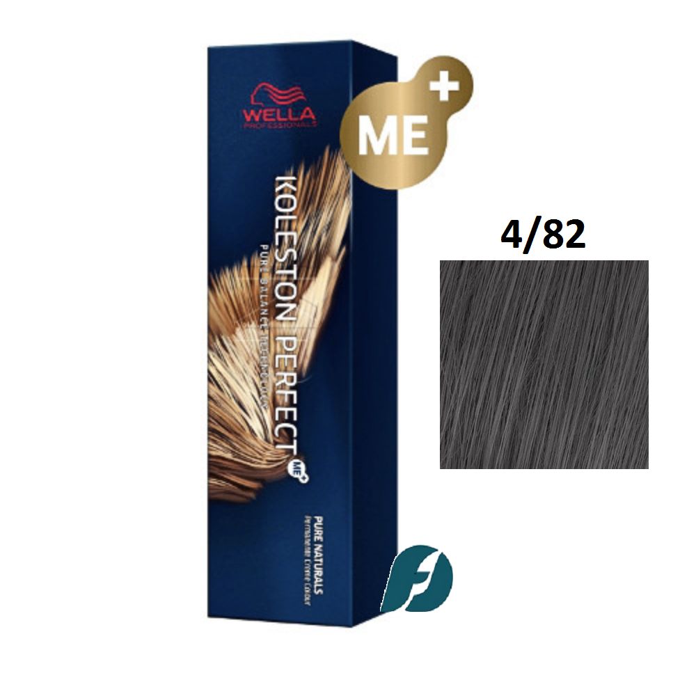 Wella Professionals Koleston Perfect ME+ 4/82 Краска для волос - Средне-коричневый/синий матовый, 60мл