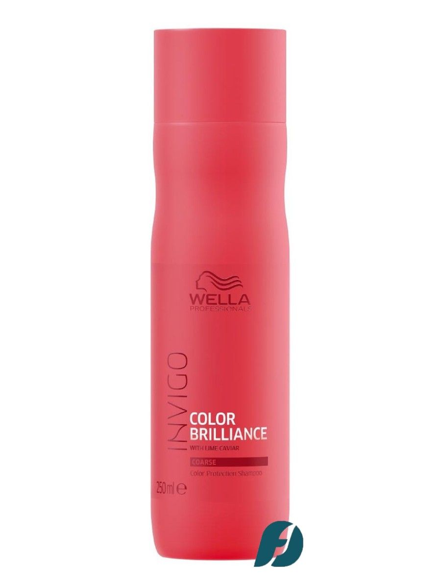Wella Professionals Invigo Color Brilliance COARSE Шампунь для окрашенных жестких волос, 250 мл