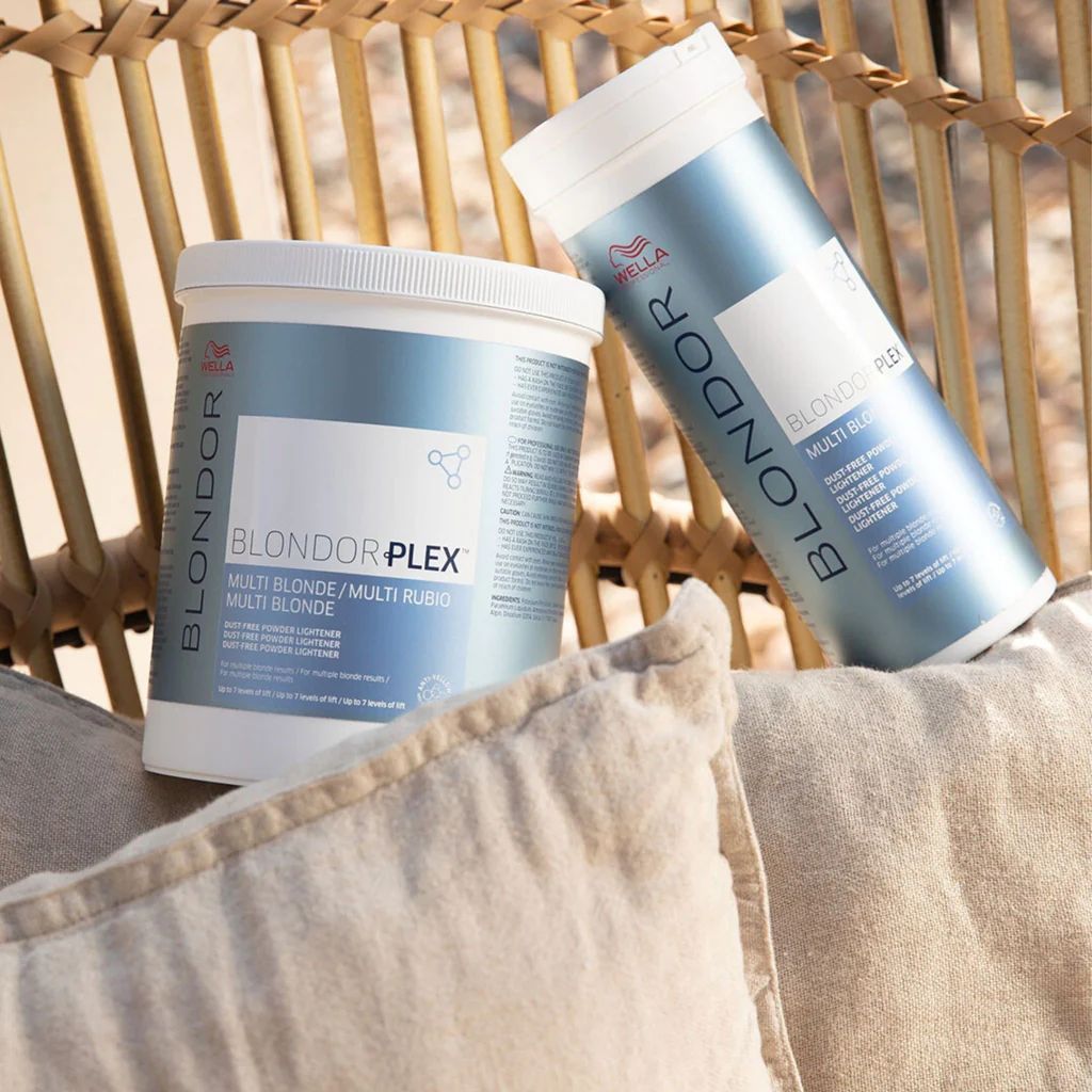 Wella Professionals Blondor Plex Обесцвечивающая пудра без образования пыли, порошок, 800 г.