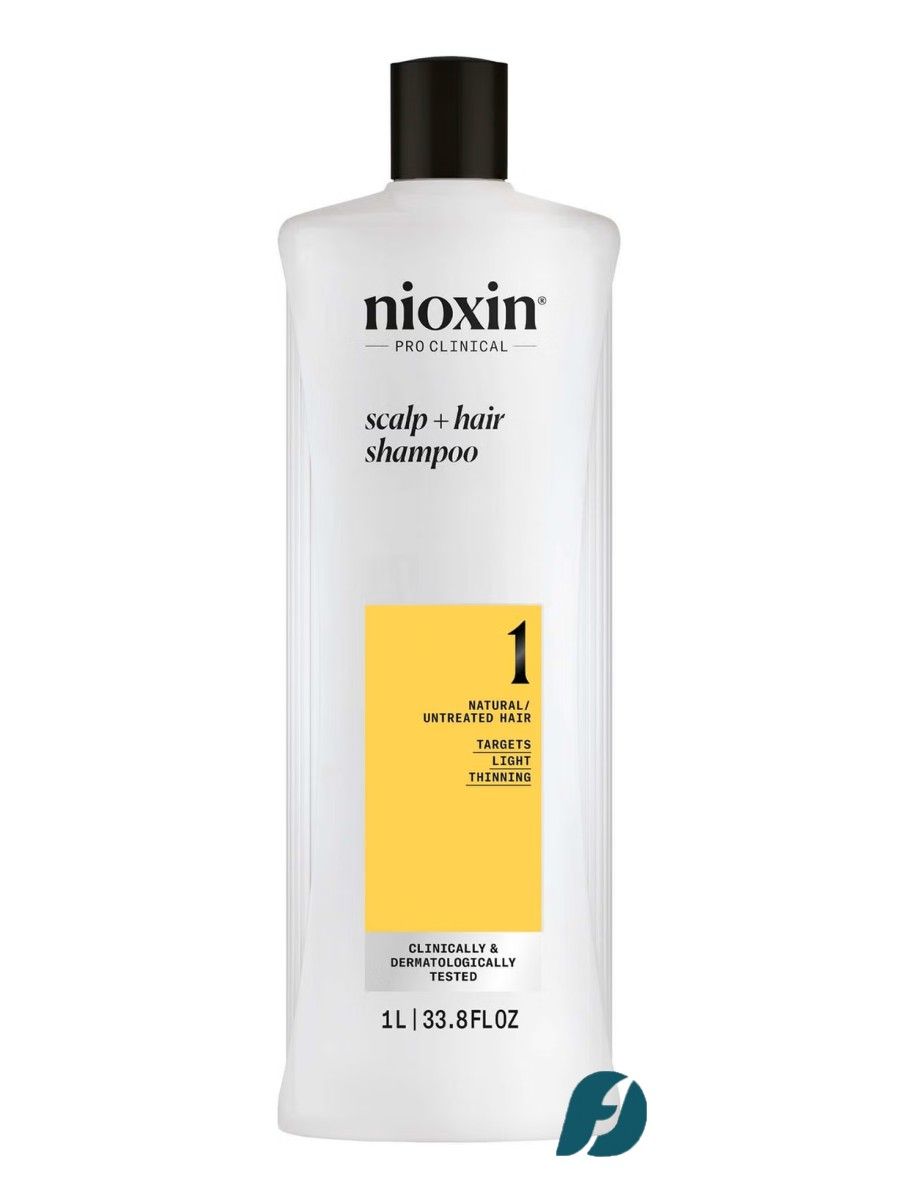 NIOXIN SYSTEM 1 Очищающий шампунь, 1000 мл