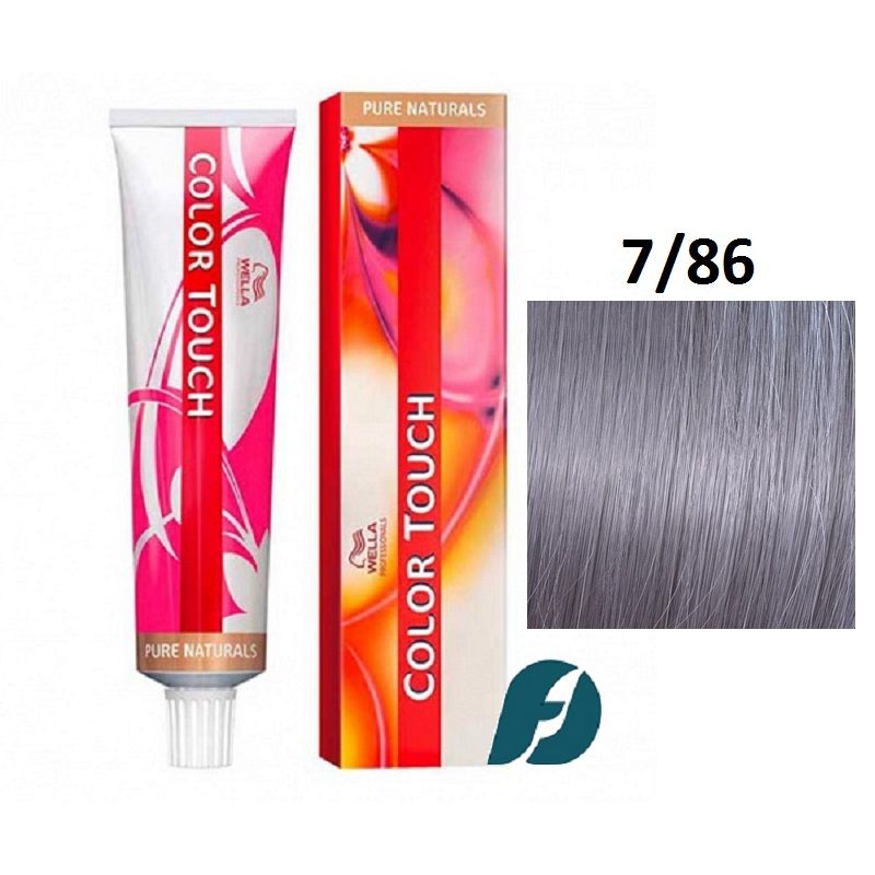 Wella Professionals Color Touch 7/86 интенсивное тонирование для волос - Блонд жемчужно-фиолетовый, 60мл