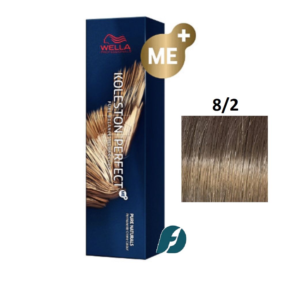 Wella Professionals Koleston Perfect ME+ 8/2 Краска для волос - Светлый блондин матовый, 60мл