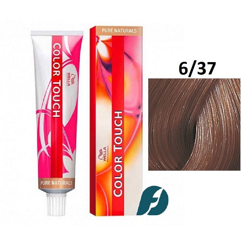 Wella Professionals Color Touch 6/37 интенсивное тонирование для волос - Темный блонд золотисто-коричневый, 60мл