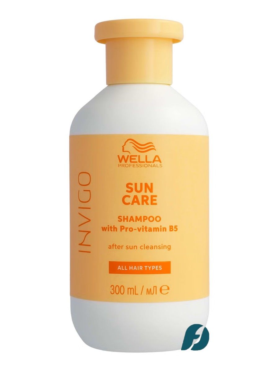 Wella Professionals Invigo Sun Очищающий шампунь для волос после пребывания на солнце, 300 мл