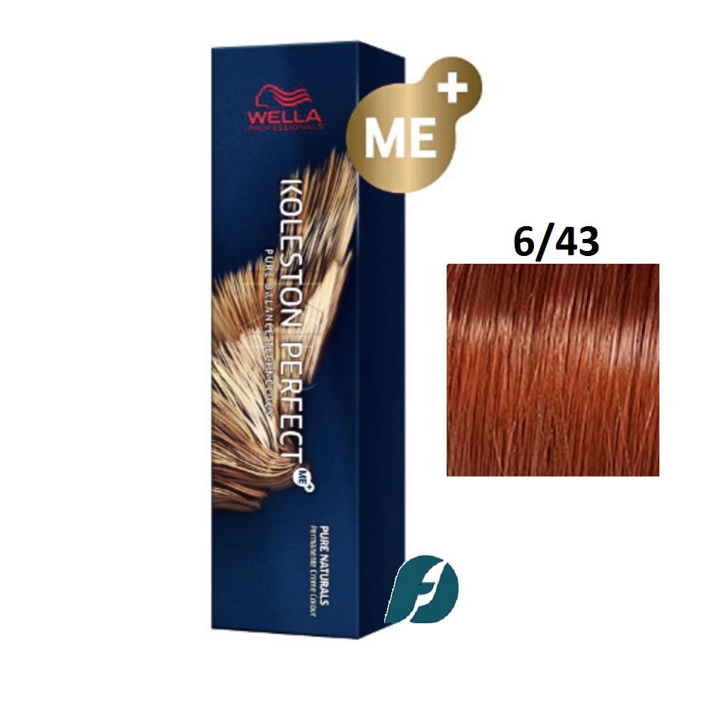 Wella Professionals Koleston Perfect ME+ 6/43 Краска для волос - Дикая орхидея, 60мл