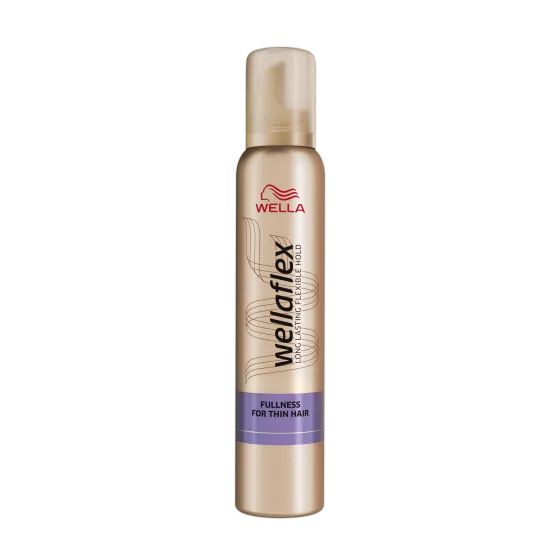 Wella WELLAFLEX FULLNESS Мусс для объема для тонких волос, 200 мл