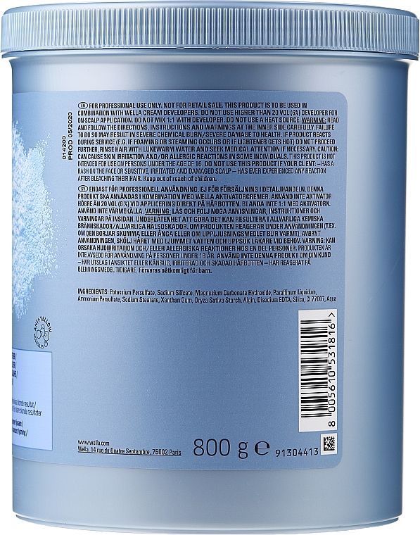 Wella Professionals Blondor Multi Blonde осветляющий порошок, 800 г.