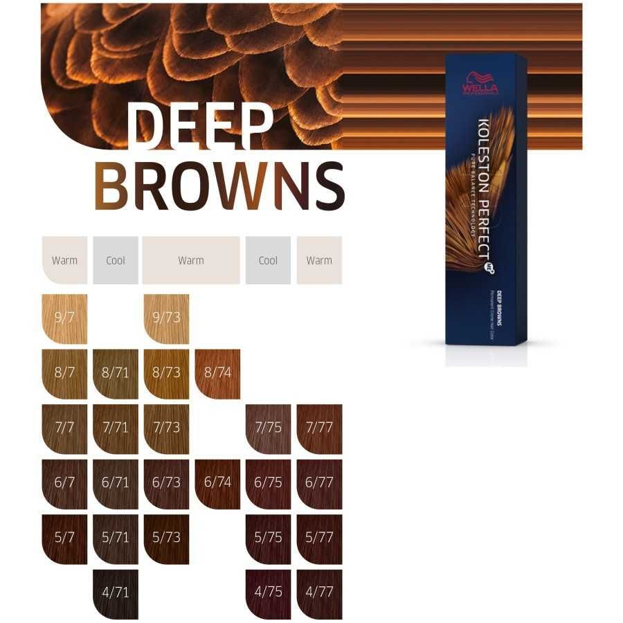 Wella Professionals Koleston Perfect ME+ 7/73 Краска для волос - Лесной орех, 60мл