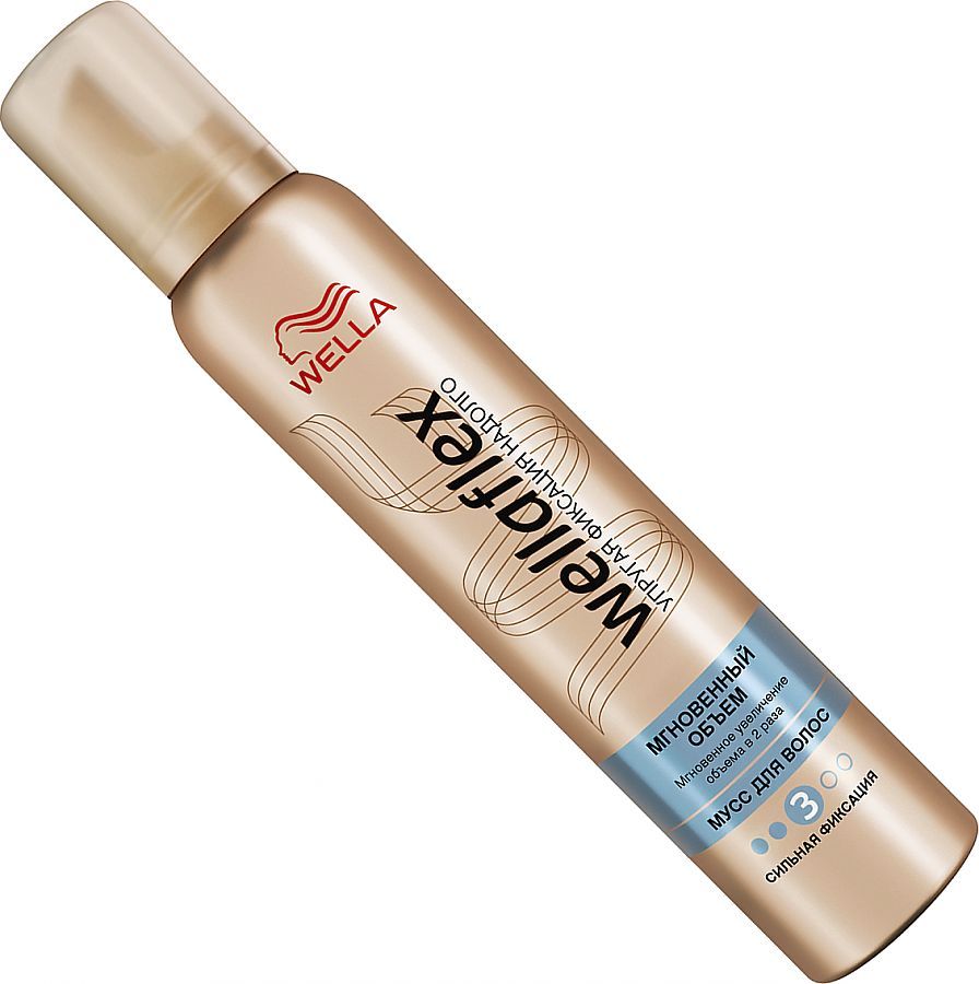 Wella WELLAFLEX Instant Volume Мусс для волос для мгновенного объема, 200 мл