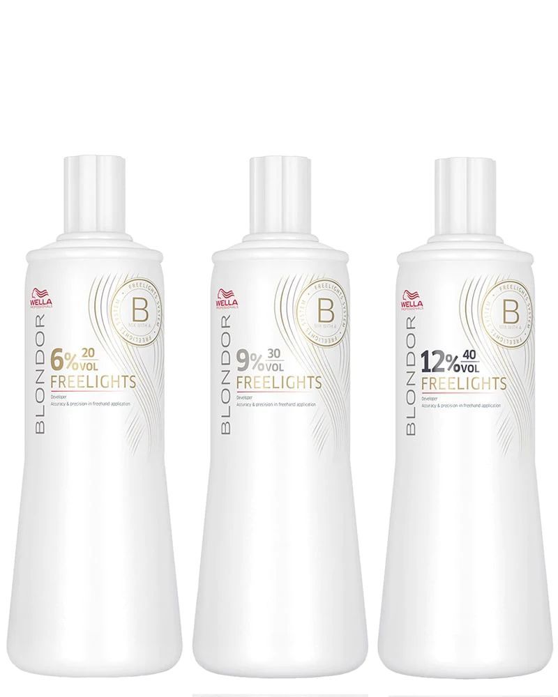 Wella Professionals Blondor Freelights 12% Окислитель, 1000 мл