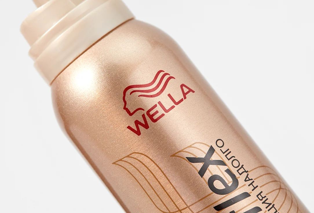 Wella WELLAFLEX SHINY HOLD Мусс для волос блеск и фиксация, 200 мл