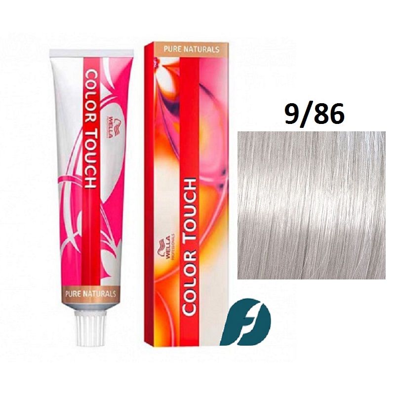 Wella Professionals Color Touch 9/86 интенсивное тонирование для волос - Очень светлый блонд жемчужно-фиолетовый, 60мл