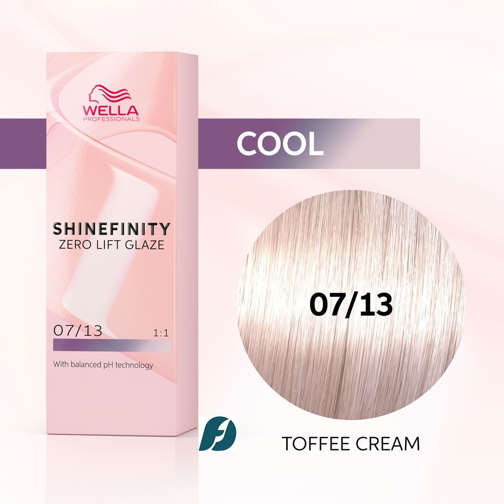 Wella Professionals Shinefinity 07/13 Гель-крем краска - Тоффи-крем, 60 мл
